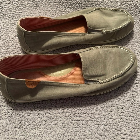 Casual Gray Slip-On Loafers - Picture 1 of 5